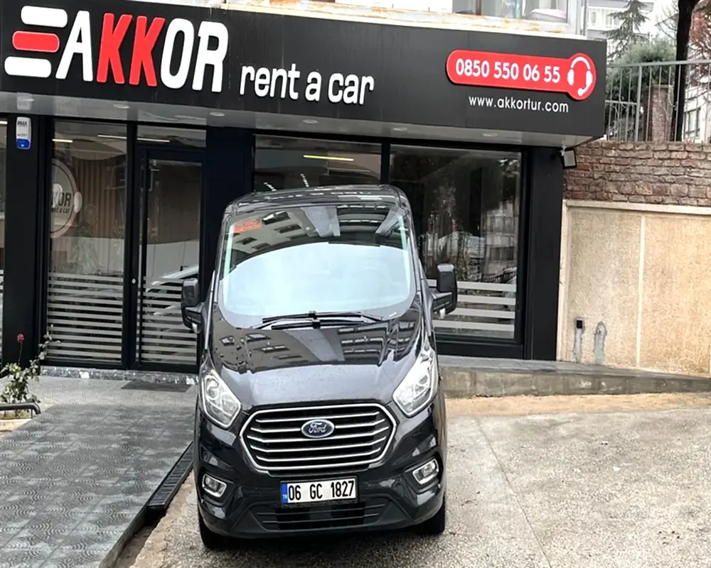 FORD CUSTOM  8+1 DİZEL OTOMATİK  MİNİBÜS