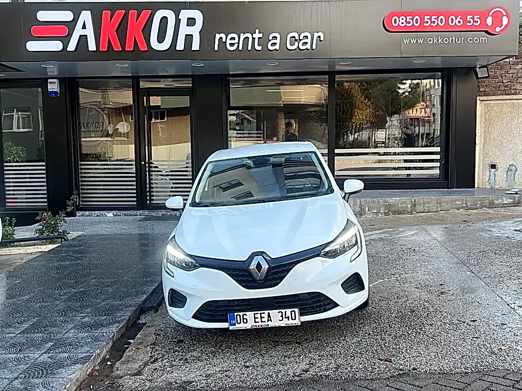 RENAULT CLIO V BENZİNLİ MANUEL KİRALAMA